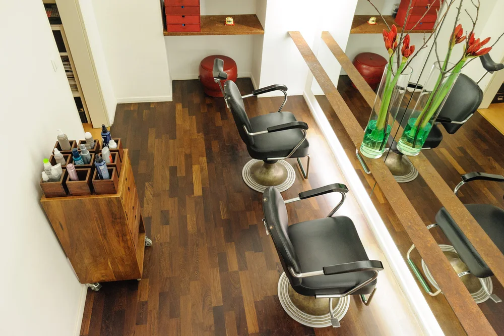 Detailaufnahme aus dem Friseursalon